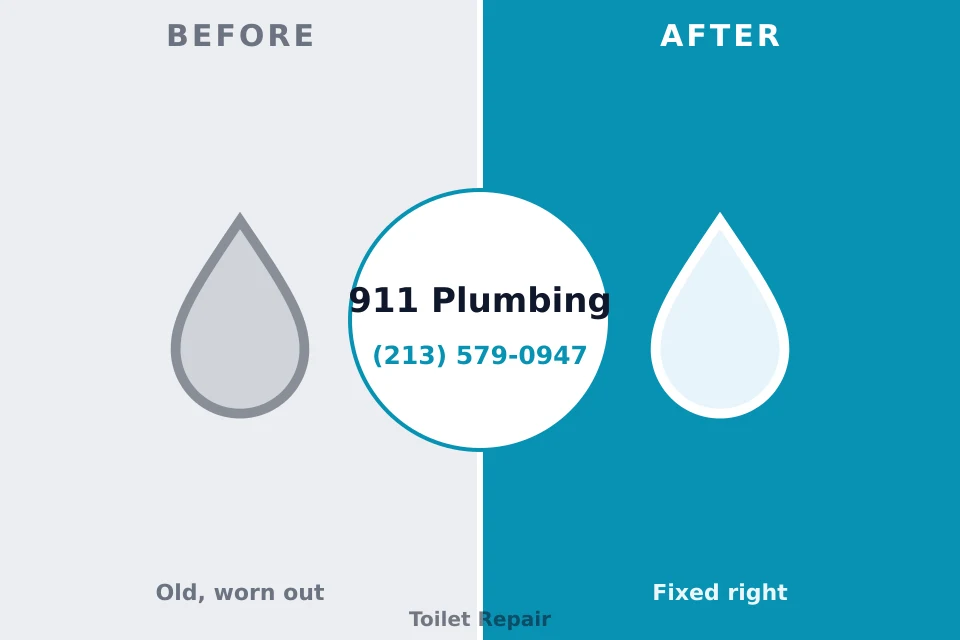 Before and after: plumbing company Long Hill, CT